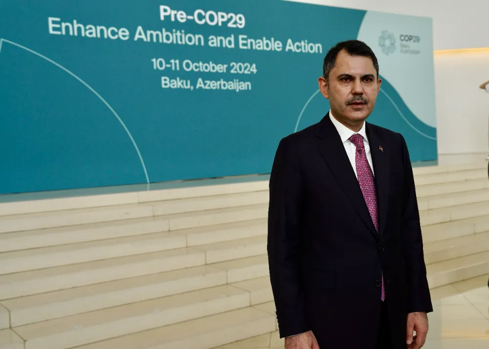 BAKAN MURAT KURUM’DAN PRE-COP29 OTURUMUNDA GAZZE MESAJI