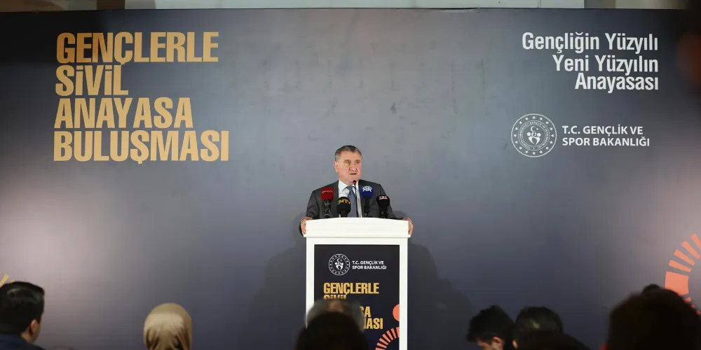“GENÇLERİMİZİN SİVİL ANAYASAYI KONUŞMASINI İSTİYORUZ”