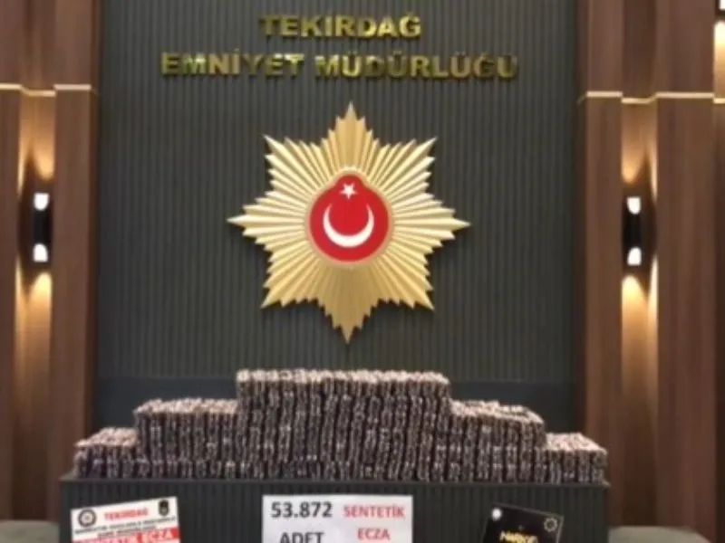 1 Ton Uyuşturucu Madde Ele Geçirildi