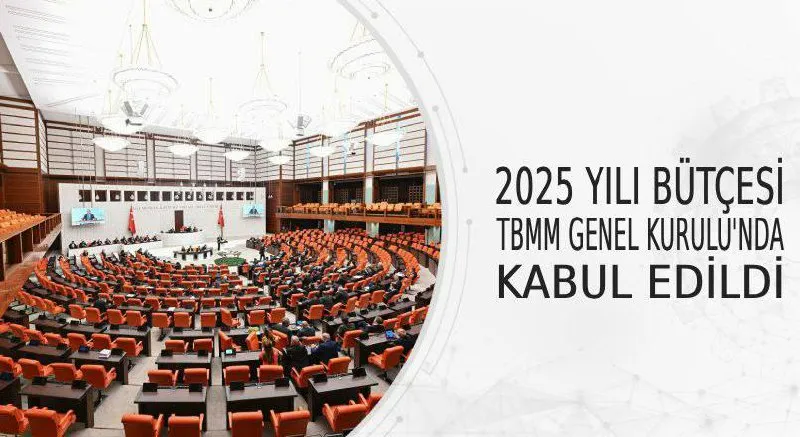 2025 YILI BÜTÇESİ TBMM GENEL KURULU