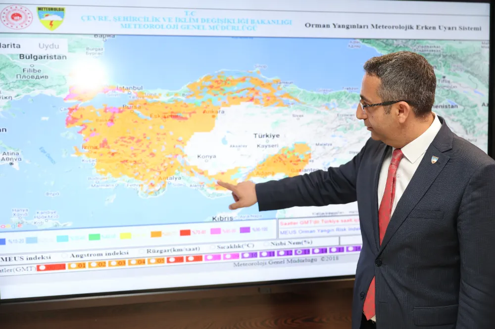 “ORMAN YANGINLARINA KARŞI ‘MEUS’ İLE ÖNCEDEN TEDBİR ALIYORUZ”
