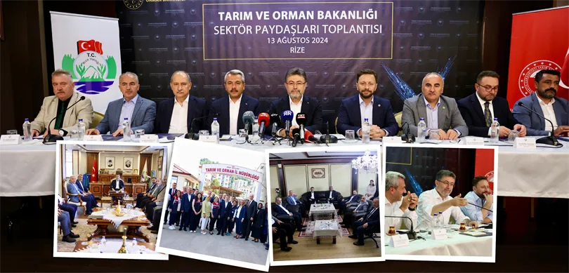 TARIM VE ORMAN BAKANI YUMAKLI, RİZE