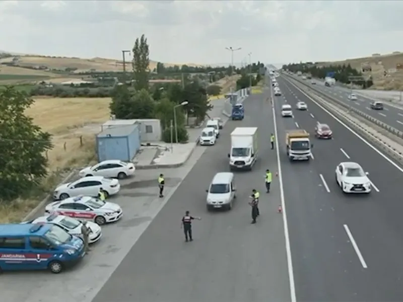 Trafik Denetimlerinde 2.5 Milyon Araç Kontrol Edildi