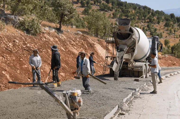 Gabar’da Ankara-İstanbul Arası Kadar Yol Yapıldı