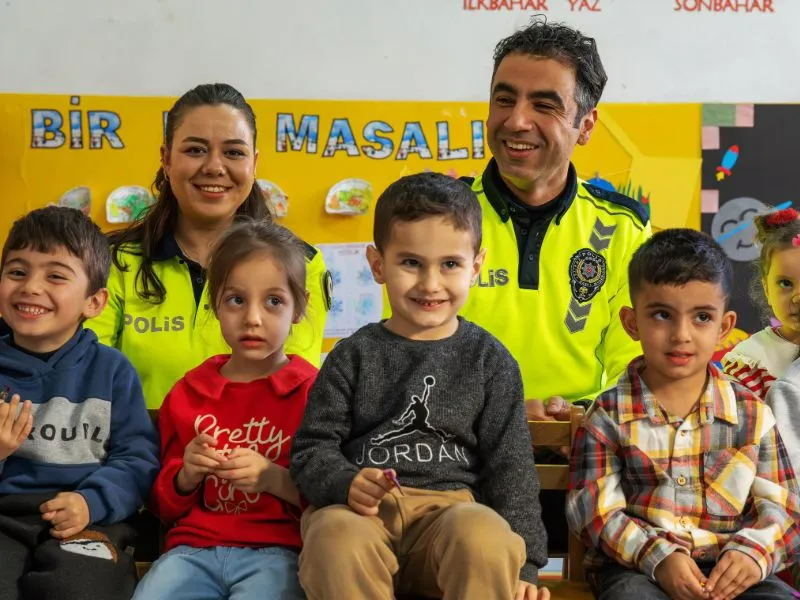 Beytüşşebap’ta Anaokulu Öğrencilerine Trafik ve Çevre Eğitimi Verildi