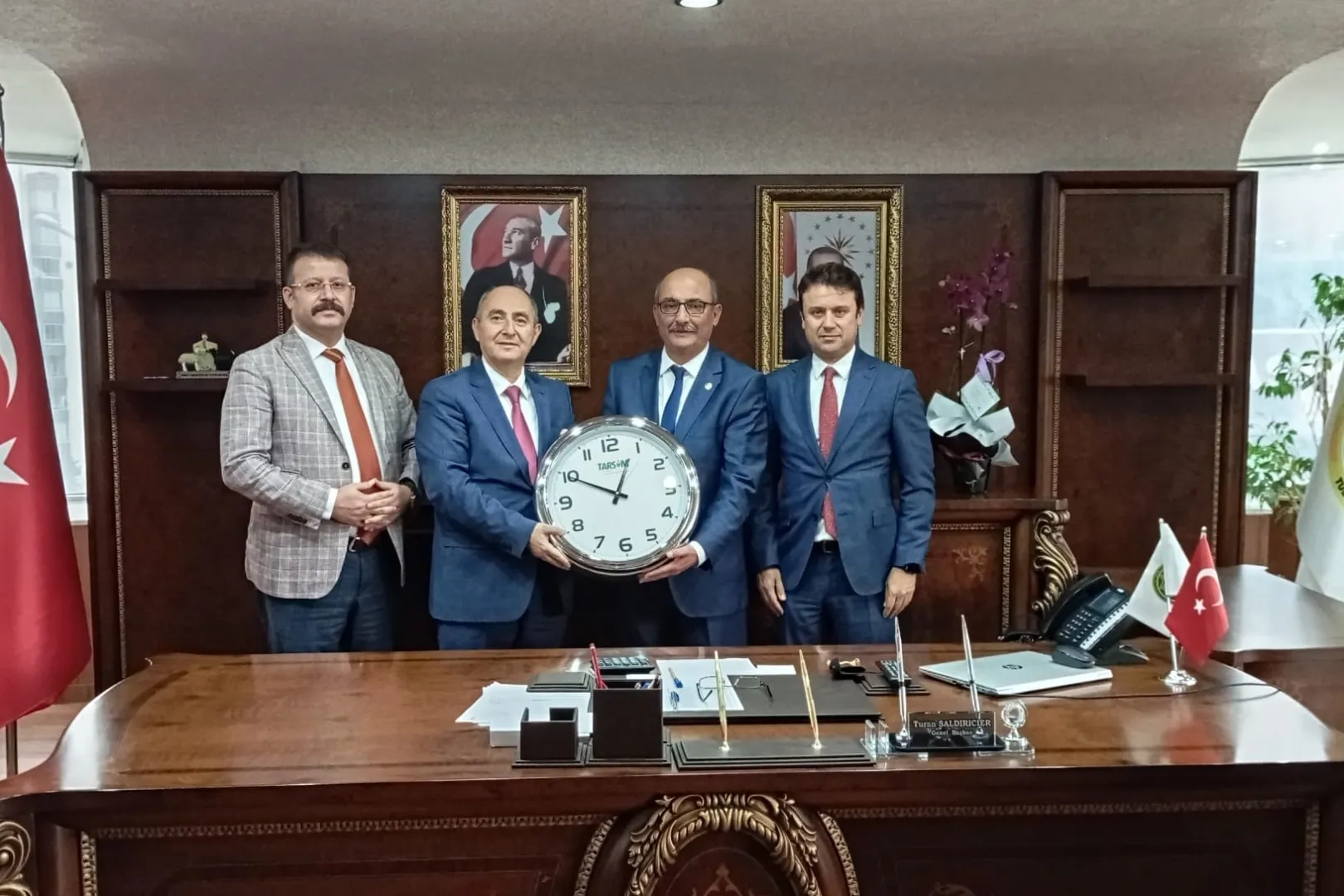 TARSİM’den Büyükbaş ve Küçükbaş Hayvan Yetiştiricileri Merkez Birlikleri’ne ziyaret