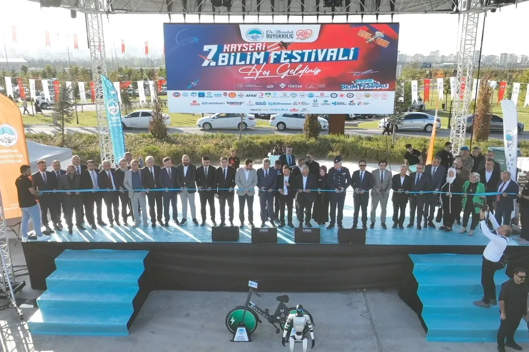 7’nci Kayseri Bilim Festivali açıldı