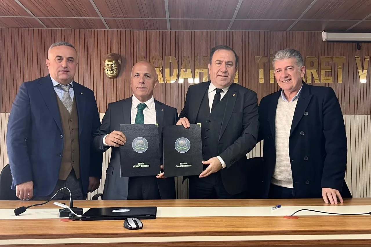 Artvin ve Ardahan arasında “Kardeş Oda Protokolü” imzalandı