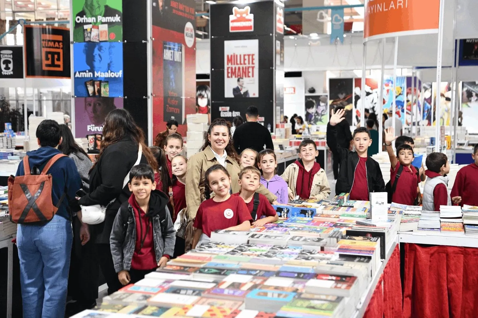 Öğrencilerden kitap fuarına tam not