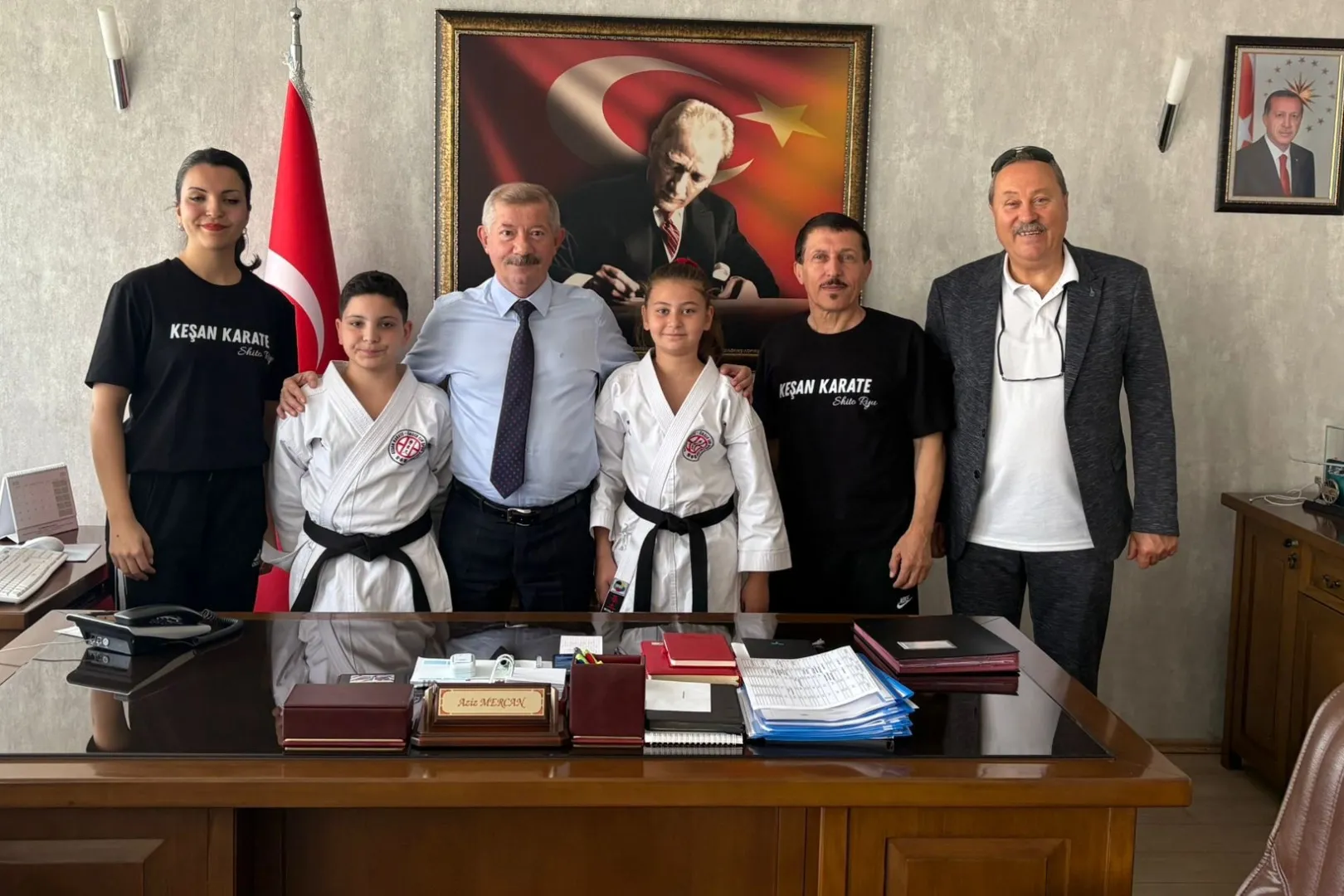 Önder Can Spor’dan Kaymakam Mercan’a ziyaret