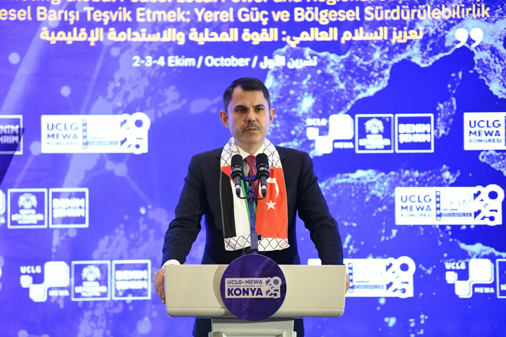 İsrail’in Sumud Filosuna saldırıyı Bakan Kurum Konya’dan tepki