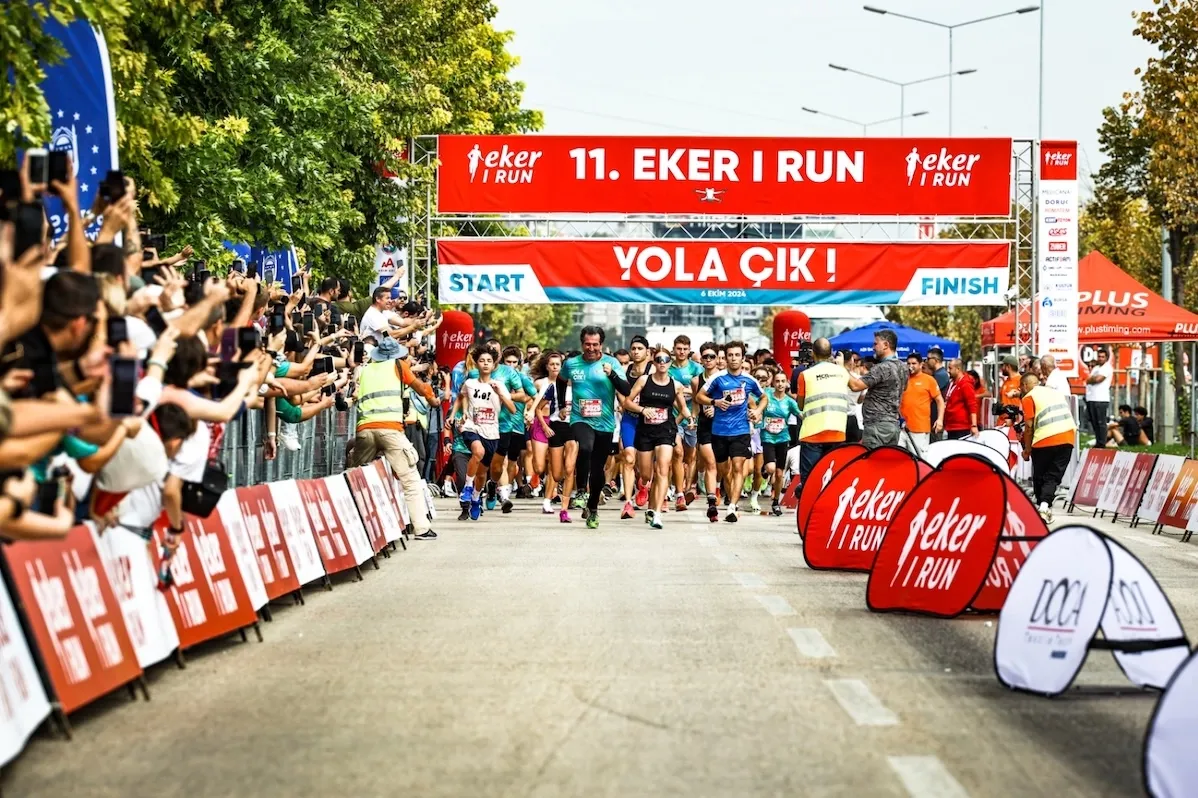 12. Eker I Run, 5 bine yakın katılımcının coşkulu adımlarıyla başlıyor