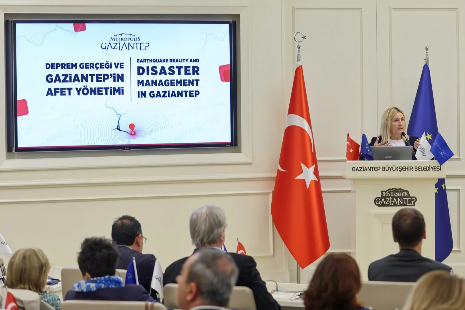 Gaziantep’te afet yönetimi masaya yatırıldı