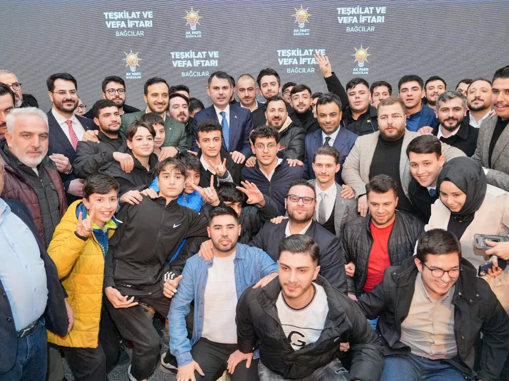 BAĞCILAR’DA AK PARTİ TEŞKİLAT VE VEFA İFTARI’NA KATILDI