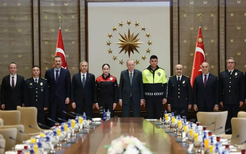 Cumhurbaşkanımız Sayın Recep Tayyip Erdoğan Polis Haftasını Kutladı