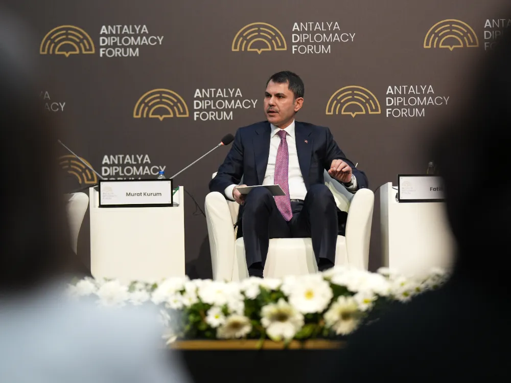 BAKAN KURUM, ANTALYA DİPLOMASİ FORUMU’NDA