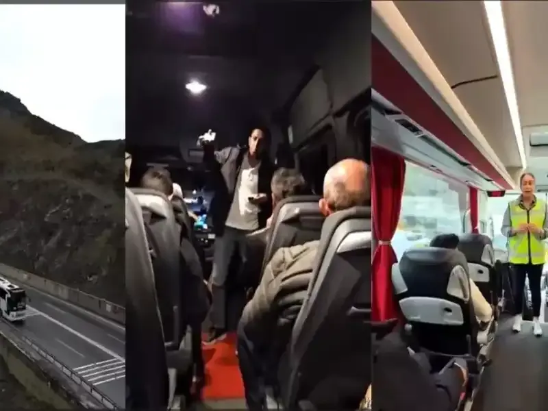 Hakkari Emniyet Müdürlüğü, Yolcu Otobüslerinde Sivil Ekiplerle Denetim Yaptı, Kurallara Uyum Kontrol Edildi