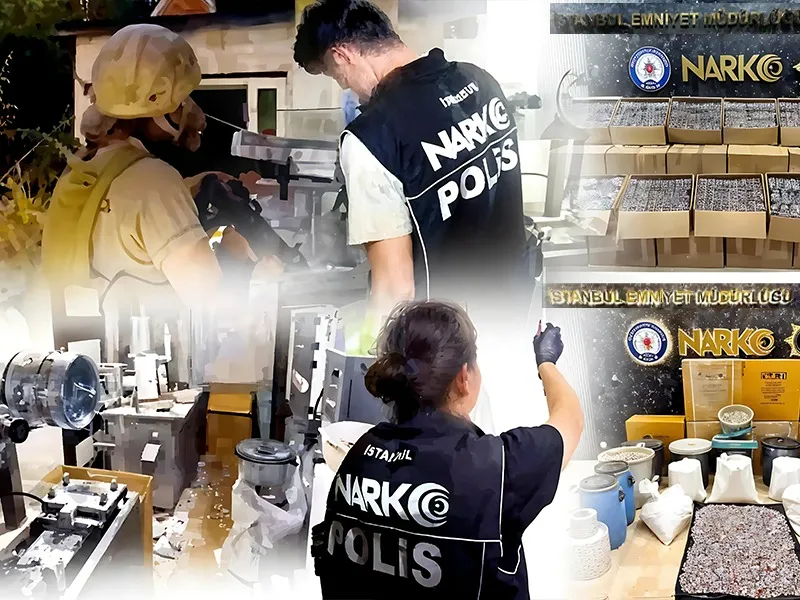  2 milyon 535 bin 680 adet Uyuşturucu Hap Ele Geçirdik