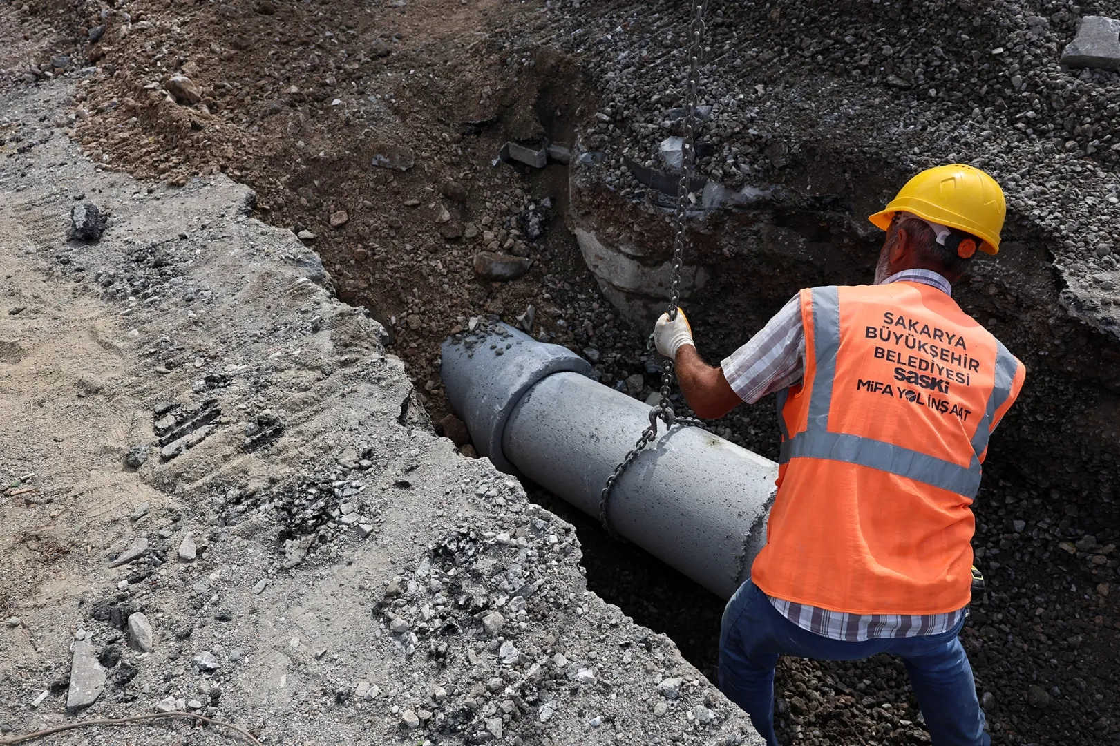 Sakarya Çukurahmediye’ye yeni atık su hattı